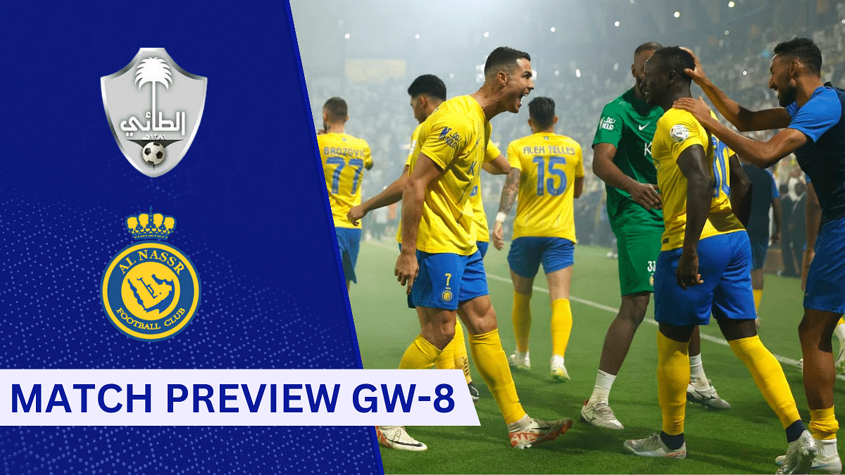 Al Tai vs. Al Nassr, Saudi Pro League, Gameweek 8