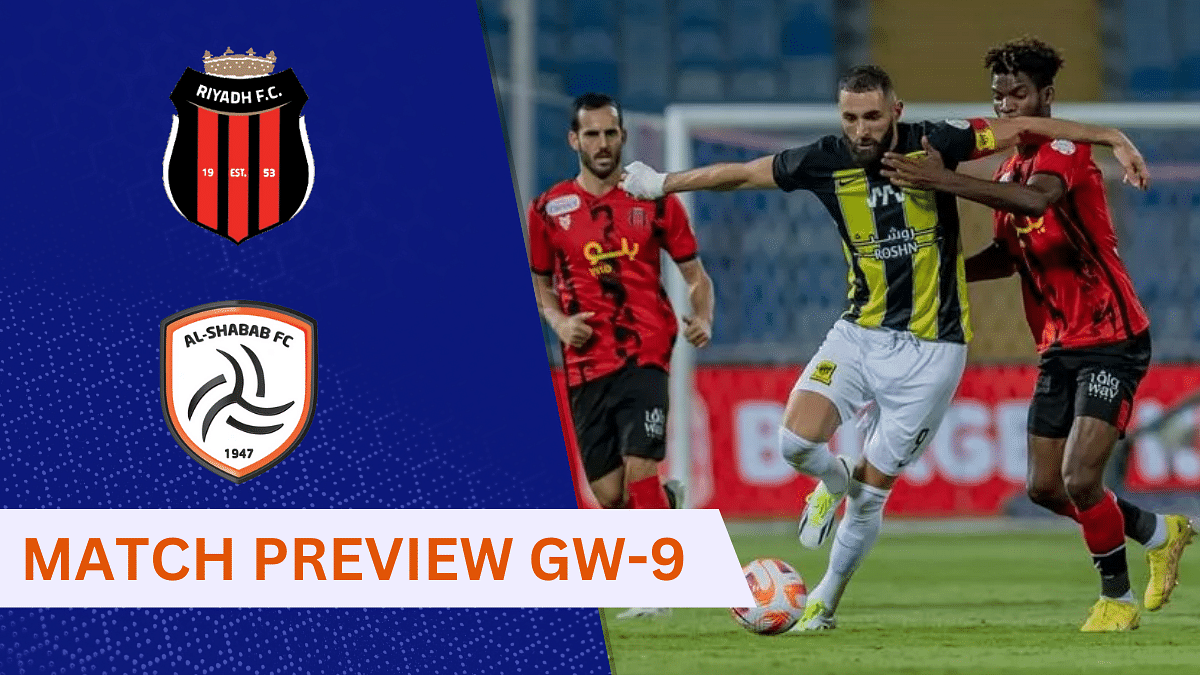 Al Riyadh vs. Al Shabab, Saudi Pro League, Gameweek 9