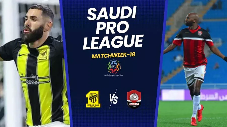 Al Ittihad FC host relegation strugglers Al Raed in 17th place at the Prince Abdullah al-Faisal Stadium this Saturday, 23 December, 2023 evening, 18:00 UTC kick-off.