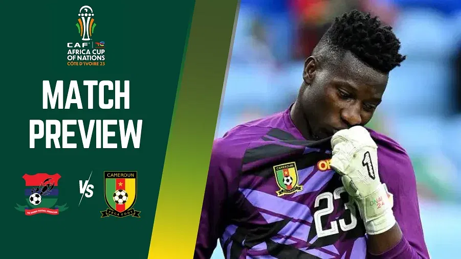 Cameroon's Andre Onana