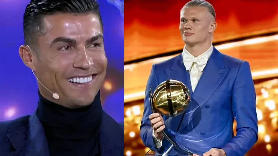 Cristiano Ronaldo, Erling Haaland, Saudi Pro League, Globle Soccer Award,