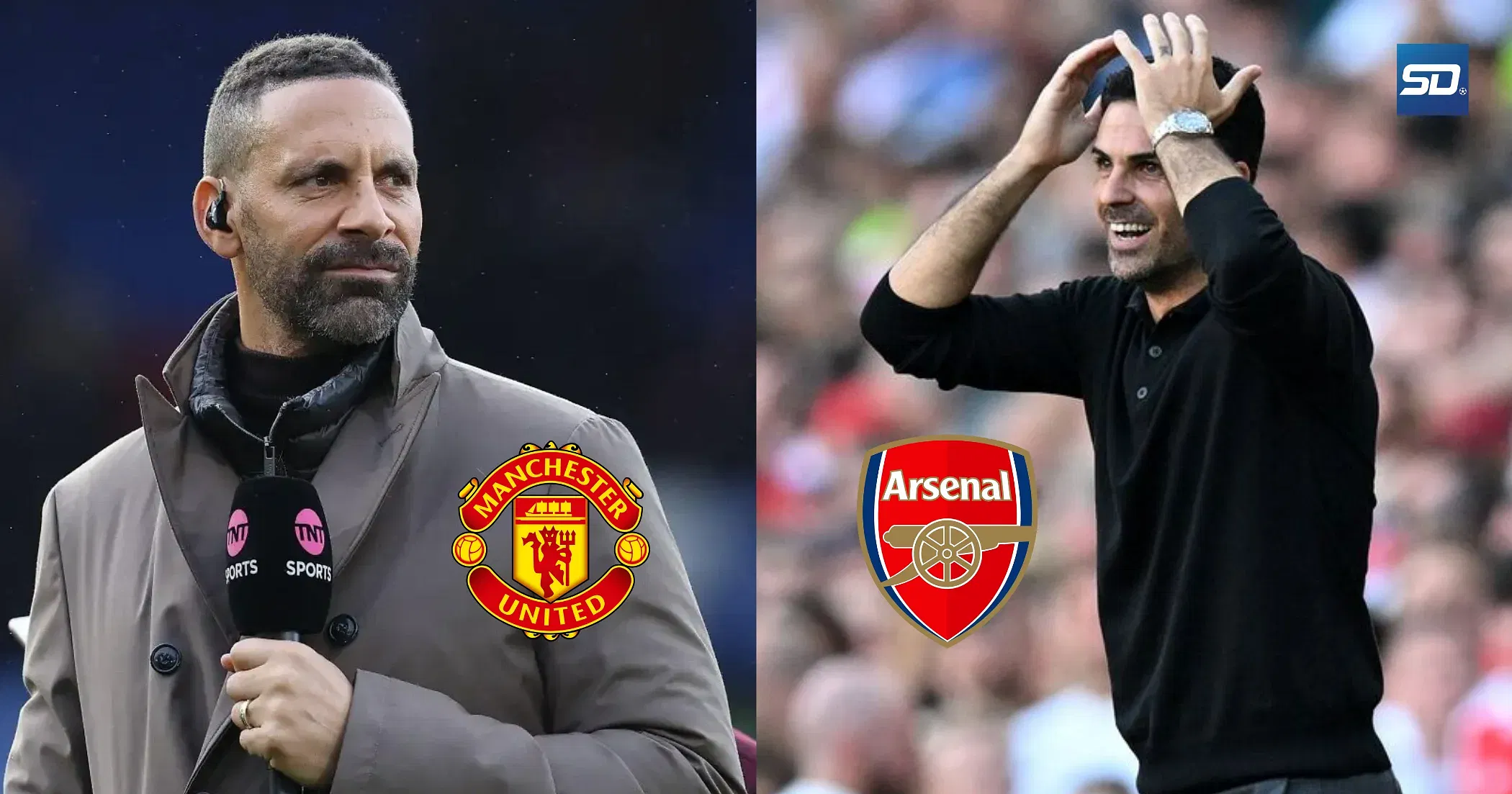 Rio Ferdinand, Mikel Arteta