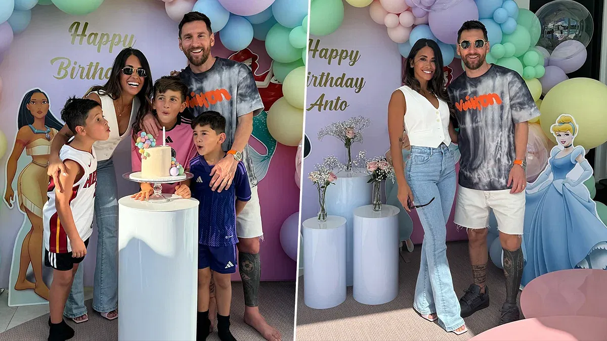 Messi on Antonela Roccuzzo's 36th Birthday