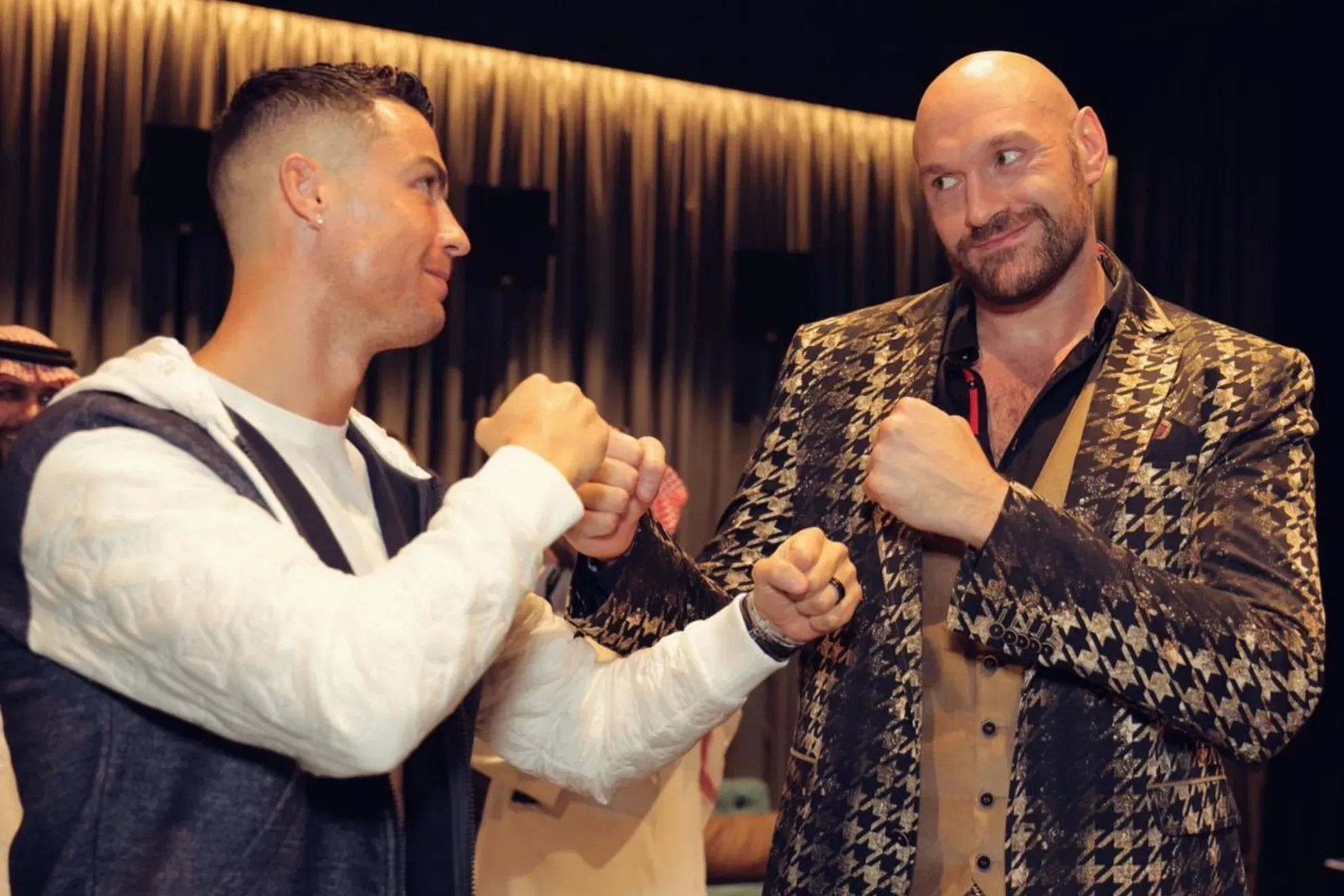 Cristiano Ronaldo and Tyson Fury