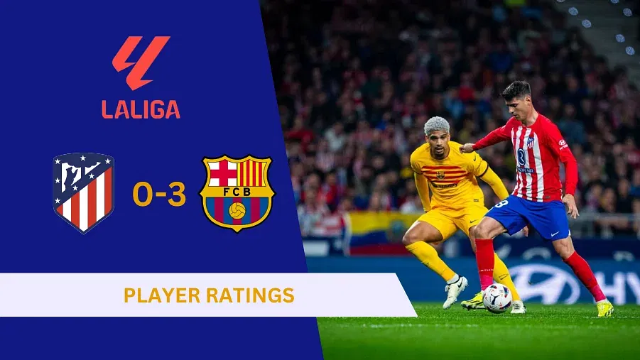 Atletico Madrid vs Barcelona Player Ratings: Xavi's men earn statement win with 3-0 thrashing