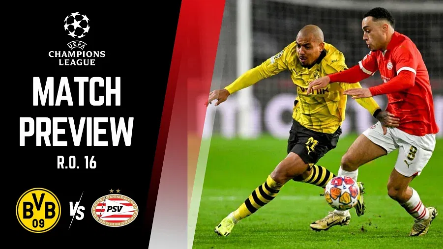 Borussia Dortmund vs PSV Eindhoven