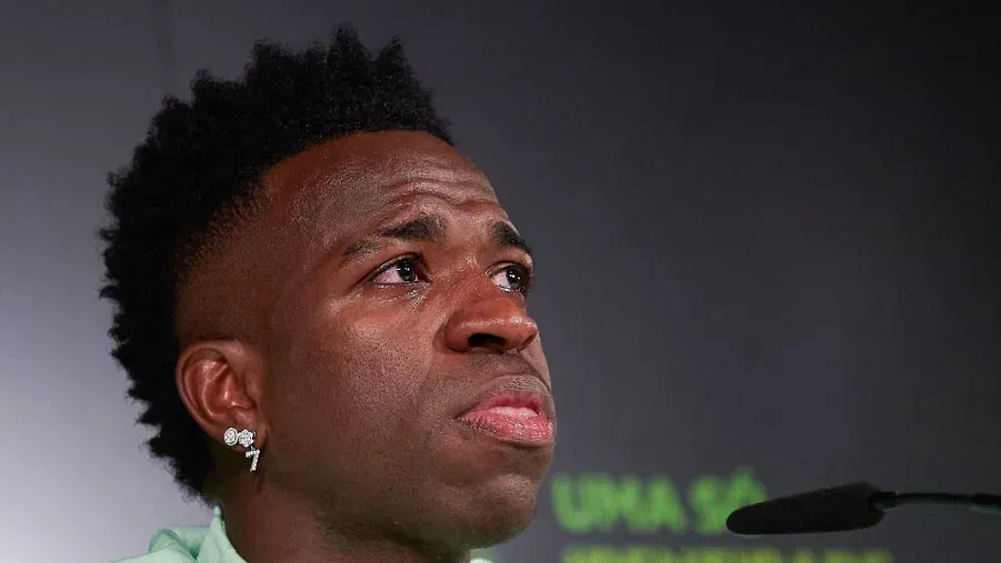 Vinicius Jr press conference ended in tears