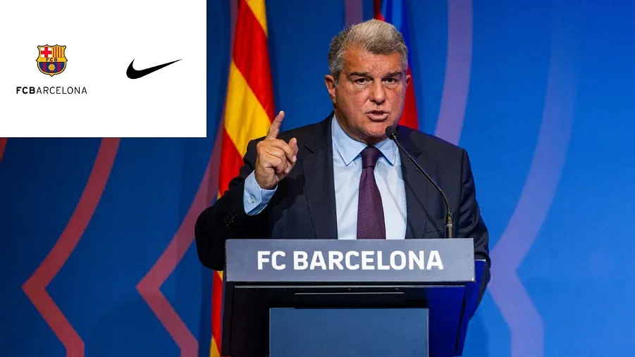 Barcelona president Joan Laporta