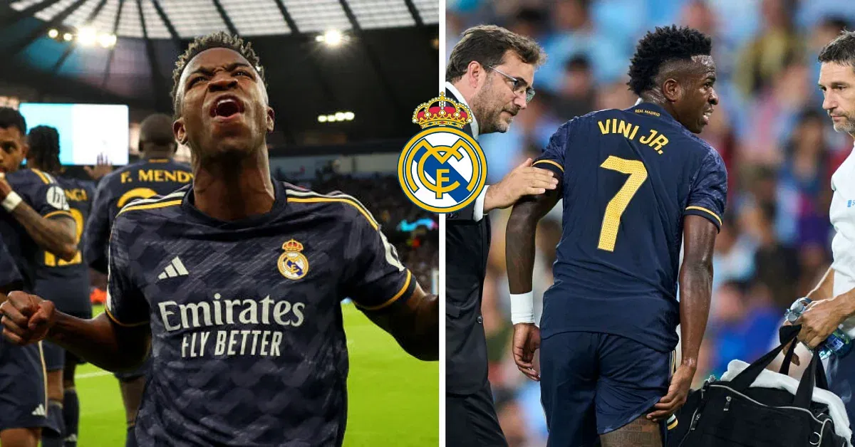 Vinicius Junior's Injury in Man City vs Real Madrid UCL Clash