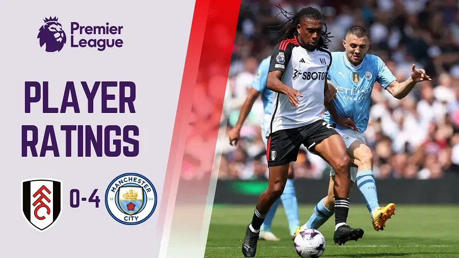 Fulham vs Man City Player Ratings