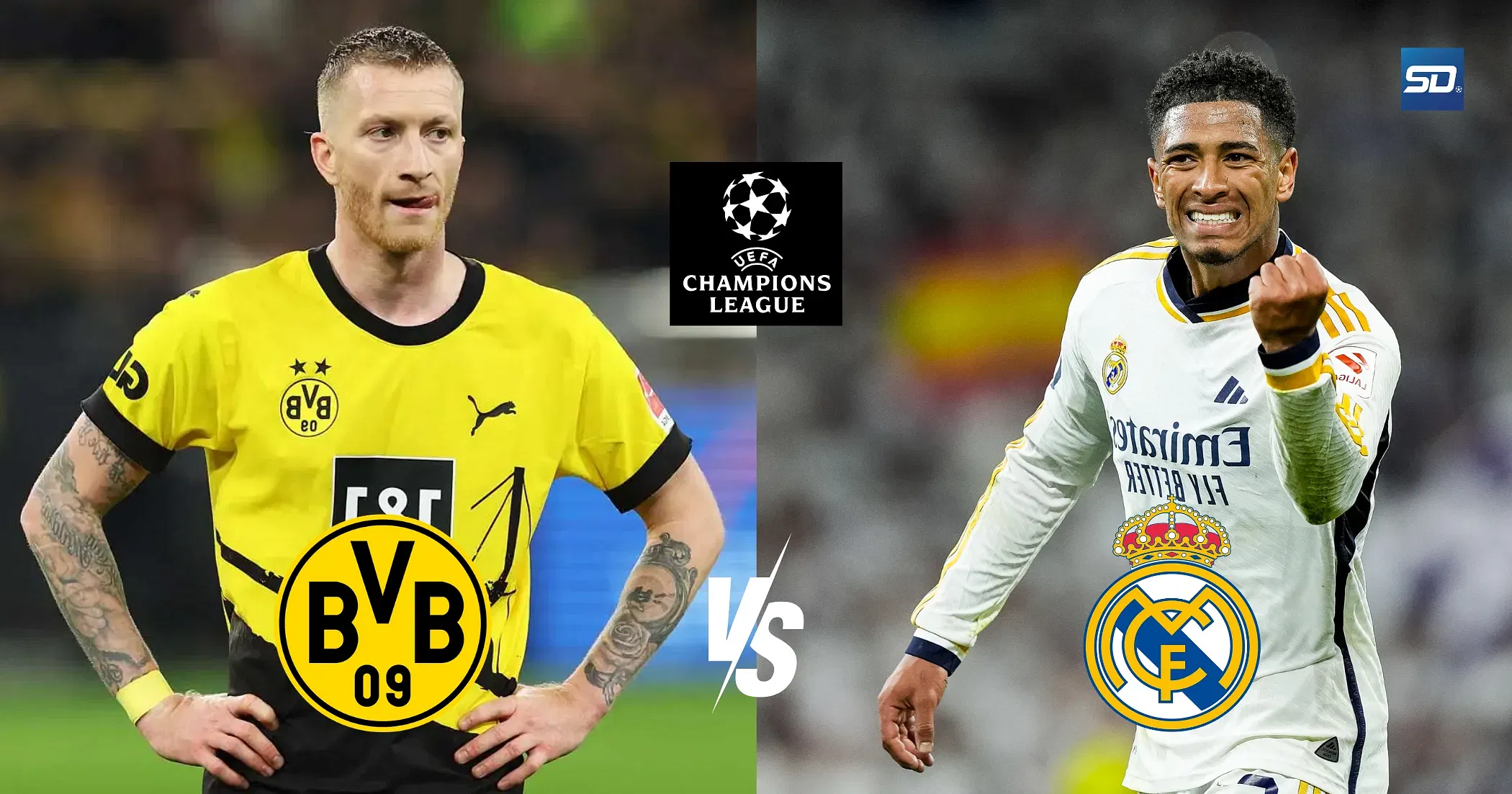 UCL Final, Dortmund vs Real Madrid