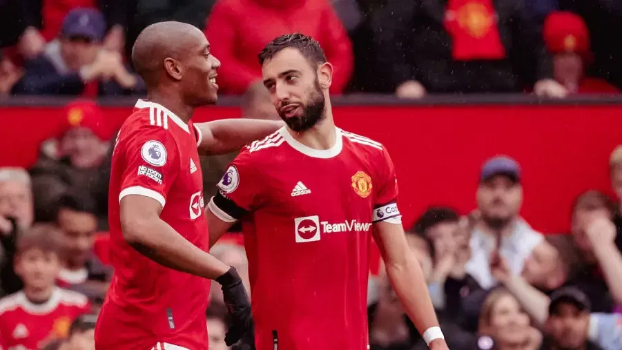 Manchester United captain Bruno Fernandes explains his rift with former teammate Anthony Martial