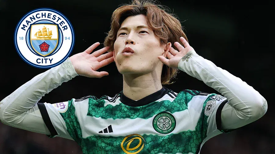 Kyogo Furuhashi and Manchester City