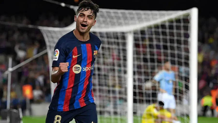 Manchester United’s Interest Looms over Pedri as the Barca midfielder up for sale.