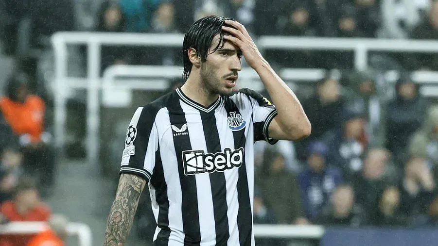 Newcastle star Sandro Tonali