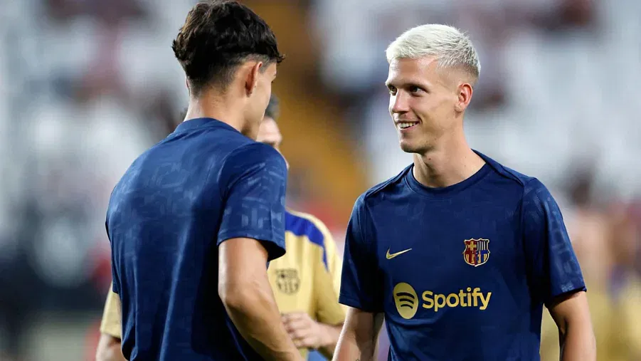 Pedri and Dani Olmo