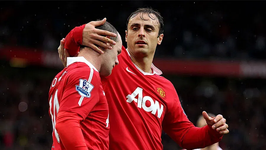 Wayne Rooney and Berbatov