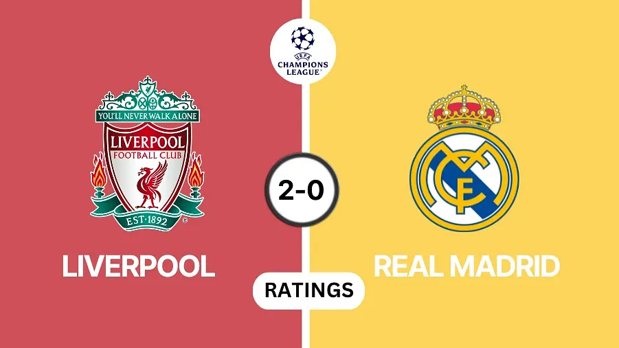 Liverpool vs Real Madrid Player Ratings