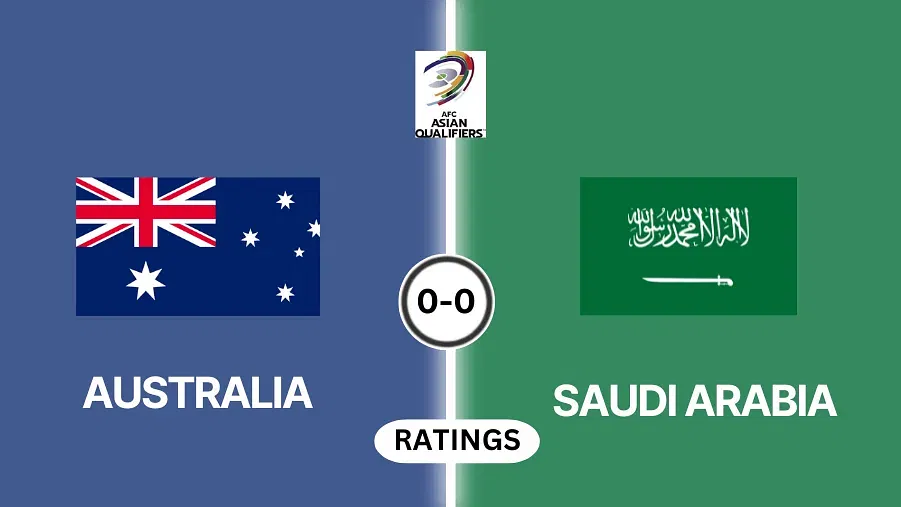 Australia vs Saudi Arabia Player Ratings