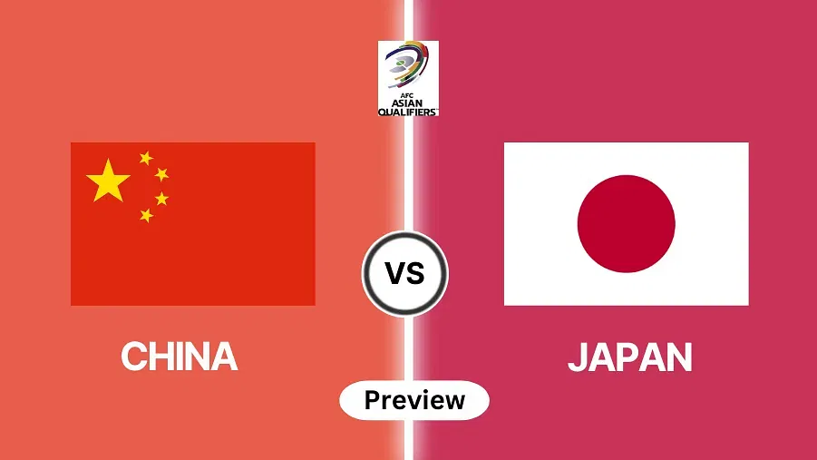 China vs Japan Prediction,