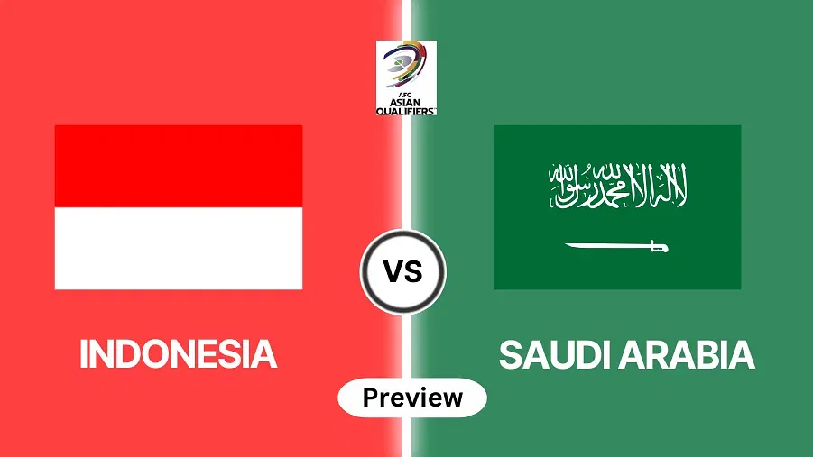 Indonesia vs Saudi Arabia