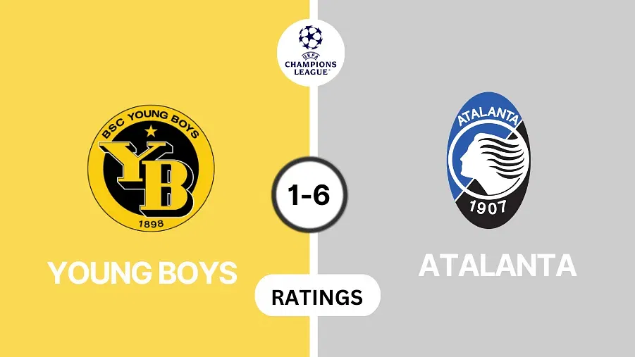 Young Boys vs Atalanta Player ratings