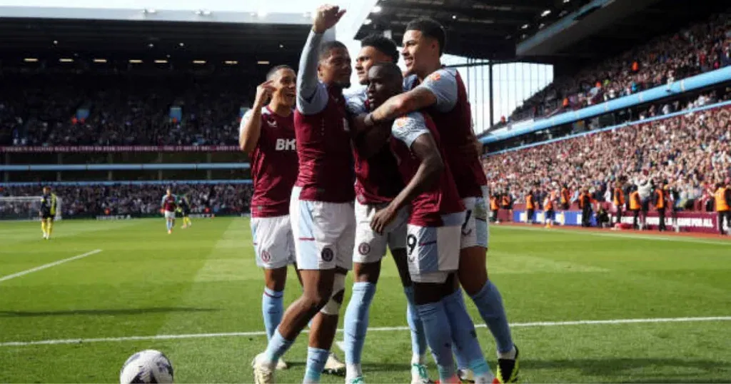 Aston Villa players