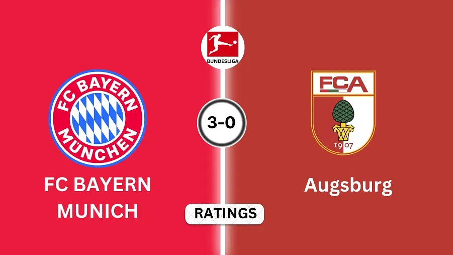 Bayern vs Augsburg Player ratings