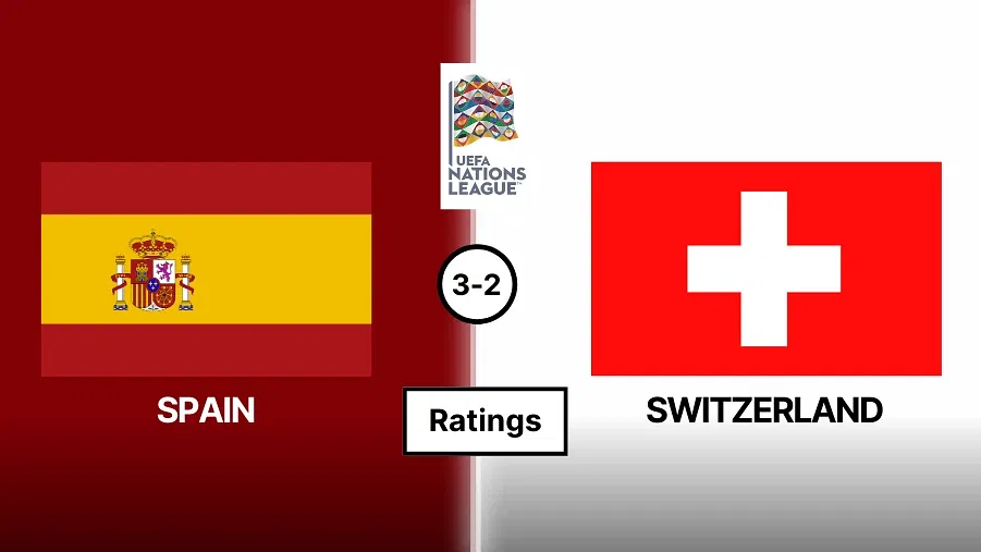 Spain vs Swiss Ratings