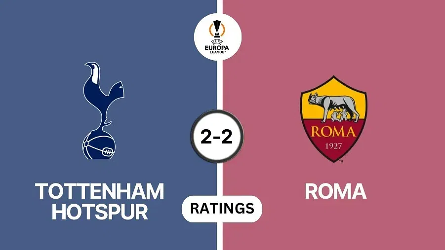 Tottenham vs AS Roma Player Ratings