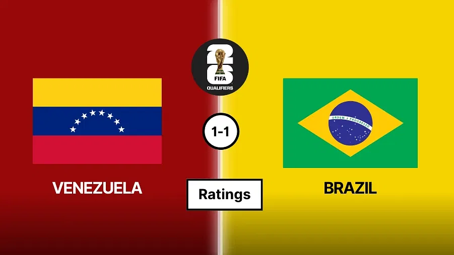 brazil vs venezuela ratings