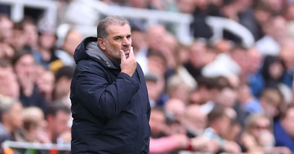 Tottenham manager Ange Postecoglou