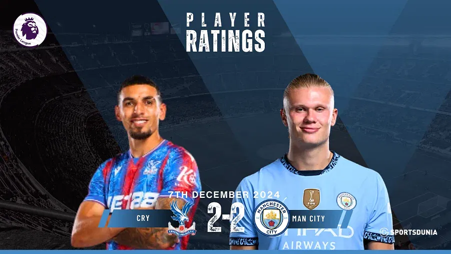 Crystal Palace vs Manchester City Player Ratings