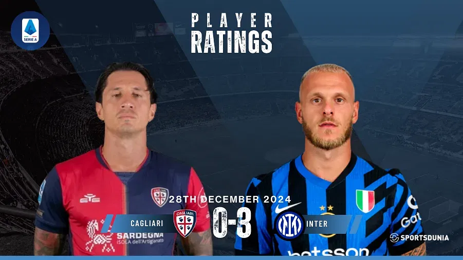 Cagliari vs Inter Player Rating