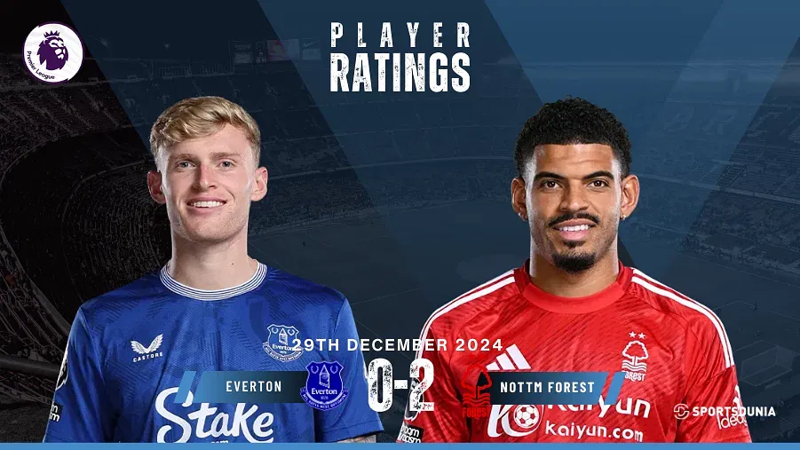 Everton vs Nottingham Forest Player ratings