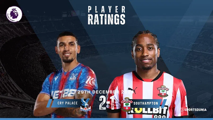 Crystal Palace vs Southampton Player Ratings