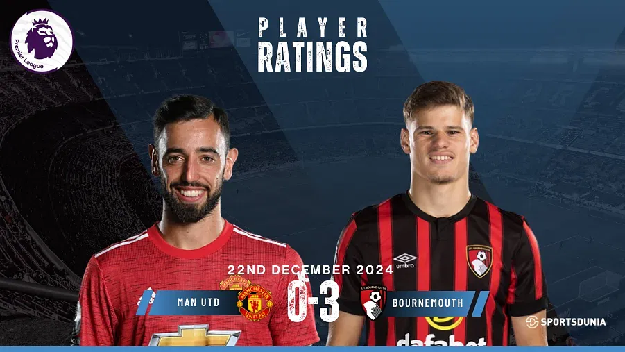 Manchester United vs Bournemouth Player Ratings