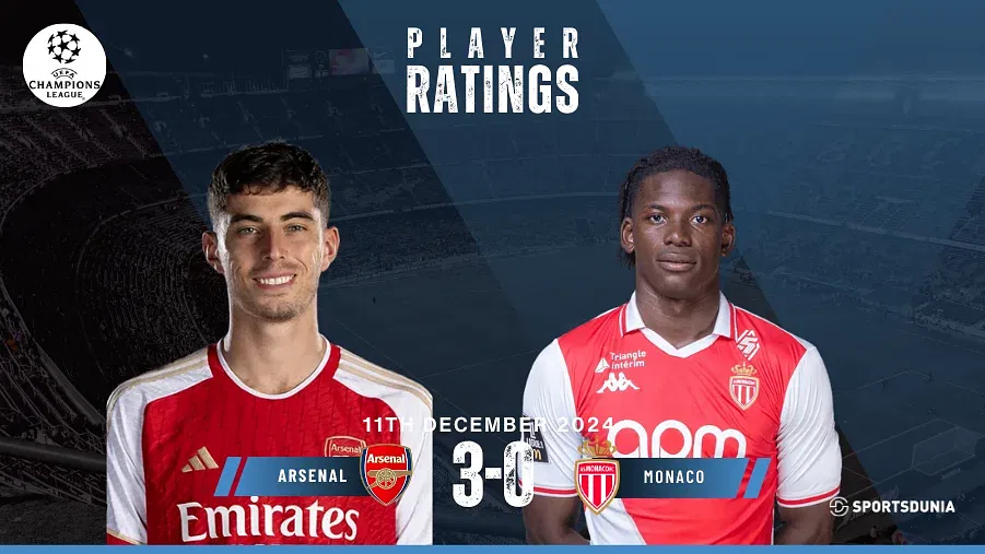 Arsenal vs Monaco Player Ratings