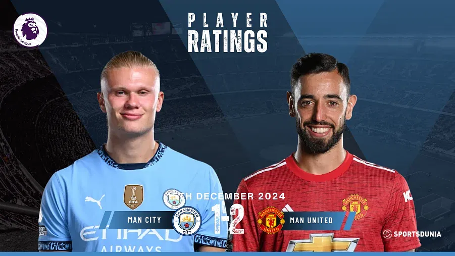 Manchester City vs Manchester United Player Ratings