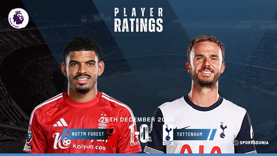 Nottingham Forest vs Tottenham Hotspur Player Ratings