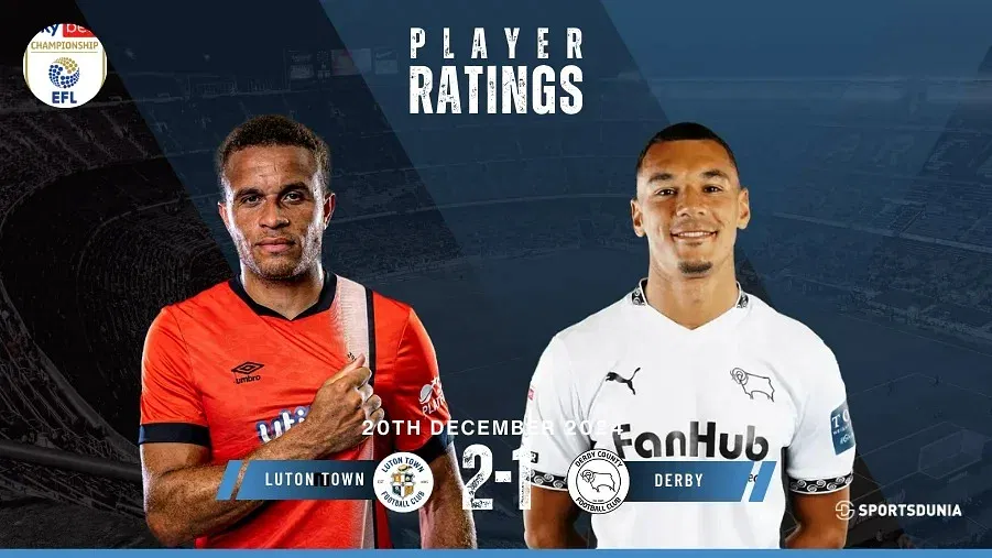 Luton Town vs Derby County player ratings