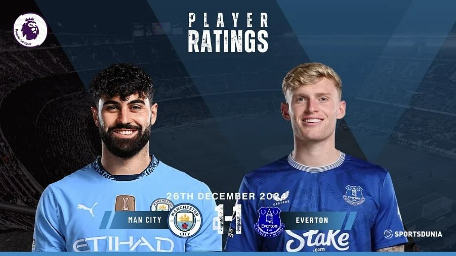 Manchester City vs Everton Player Ratings