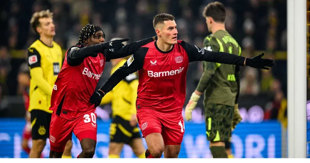 Patrik Schick after scoring a goal