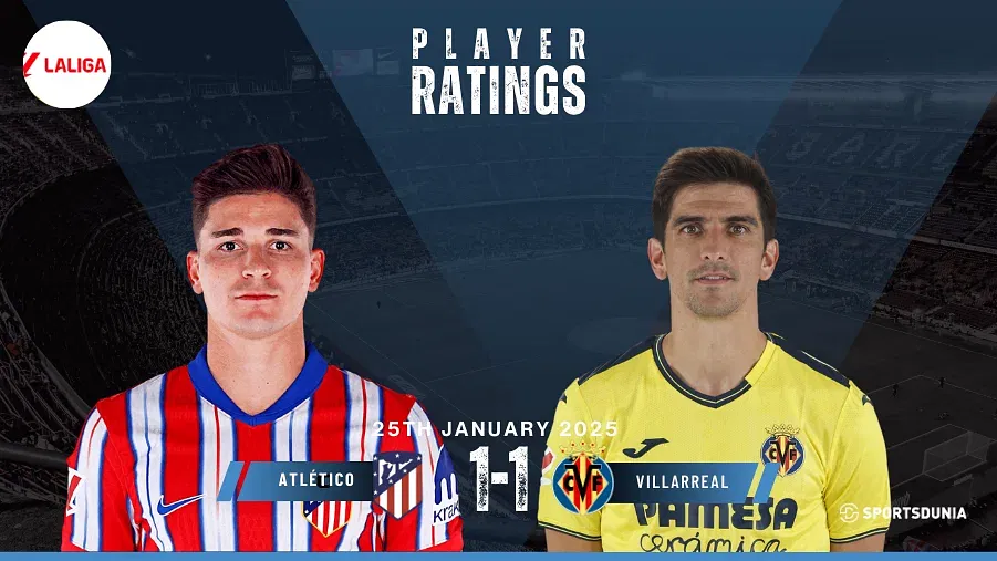 Atletico Madrid vs Villarreal Player Ratings