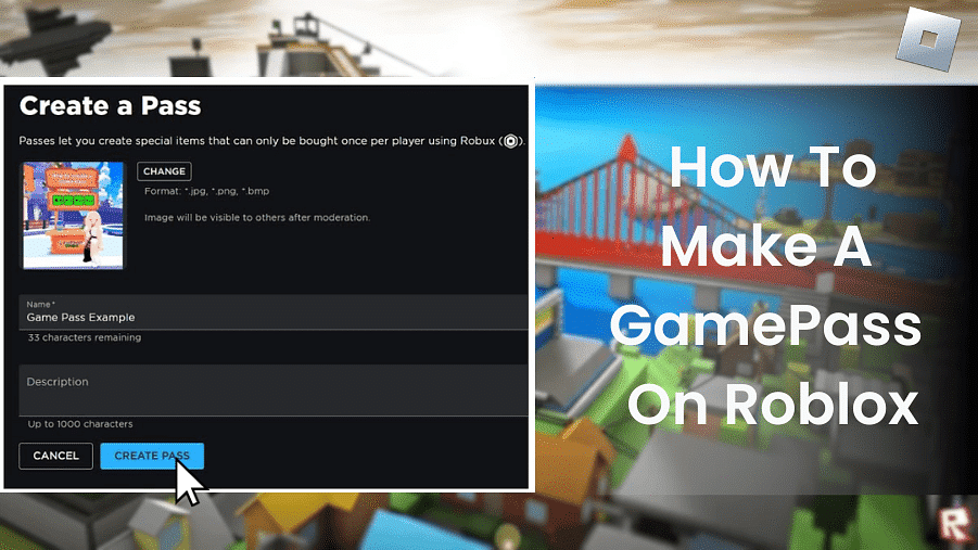 How To Make A Gamepass On Roblox