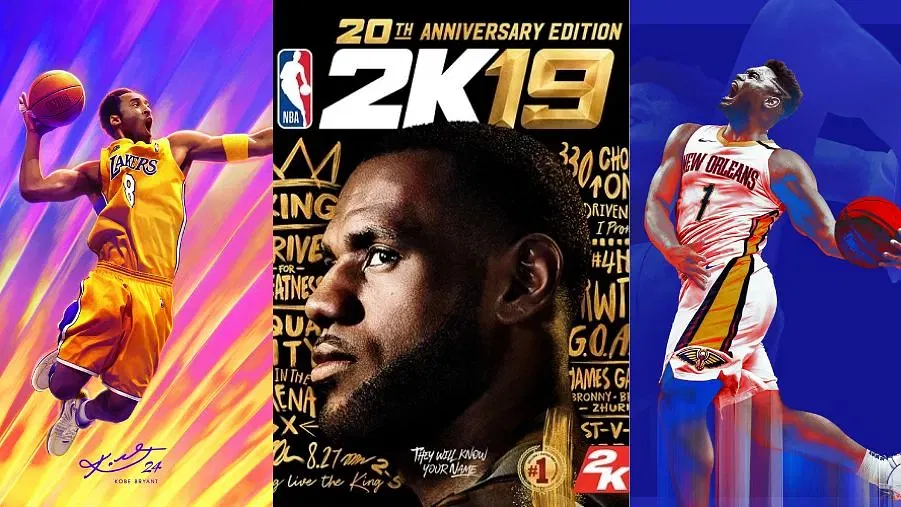 All NBA 2K Covers