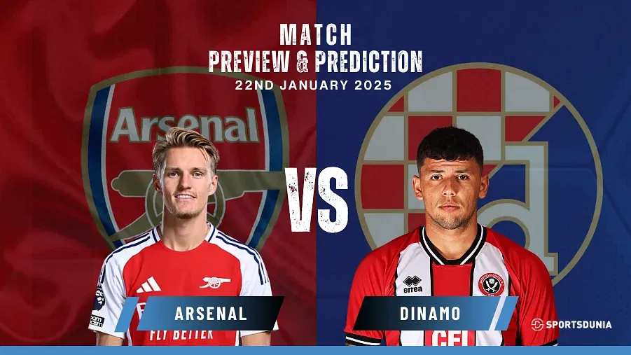 Arsenal vs Dinamo Zagreb | Champions League | League Stage - Jan 22