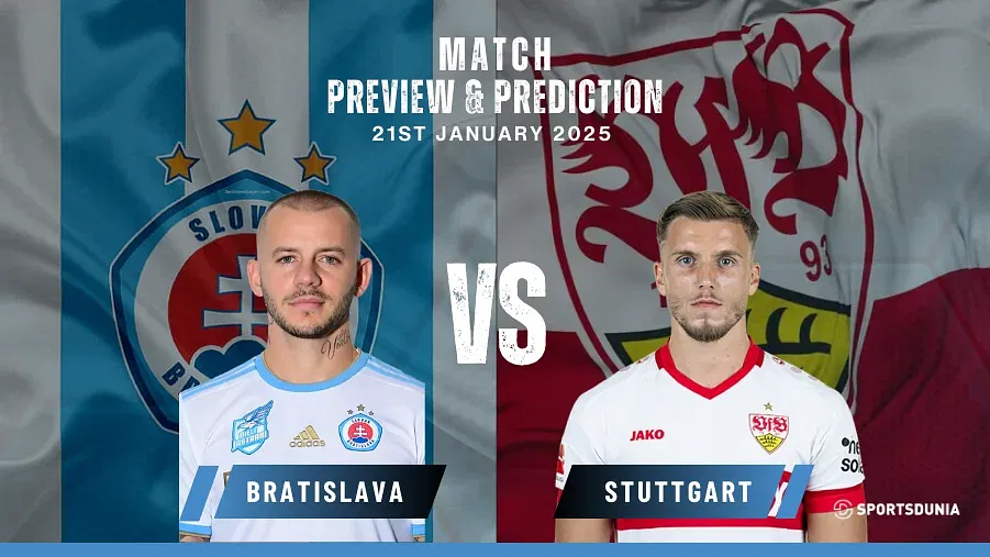 Slovan Bratislava vs VfB Stuttgart Prediction, Preview, Predicted Lineups and Team News | UEFA Champions League, January 21, 2025