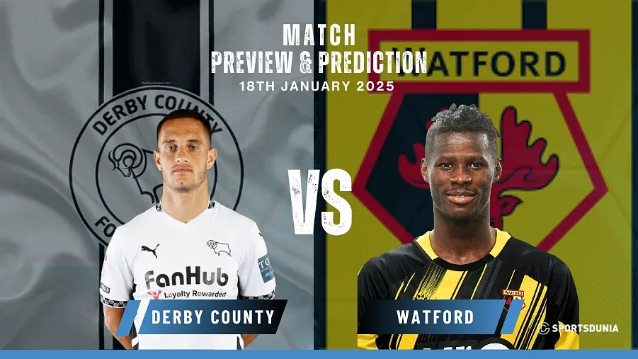 Derby County vs Watford Prediction