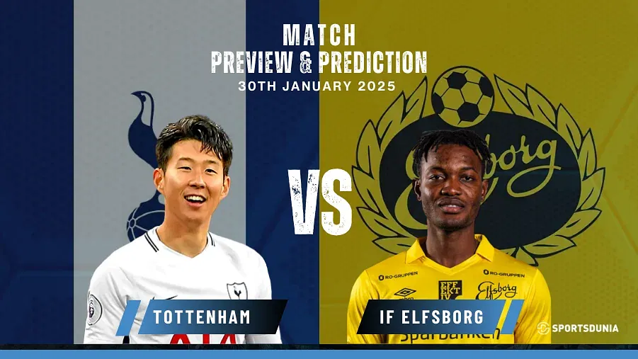 Tottenham vs IF Elfsborg Prediction, Preview, Predicted Lineups and Team News | Europa League, January 30, 2025